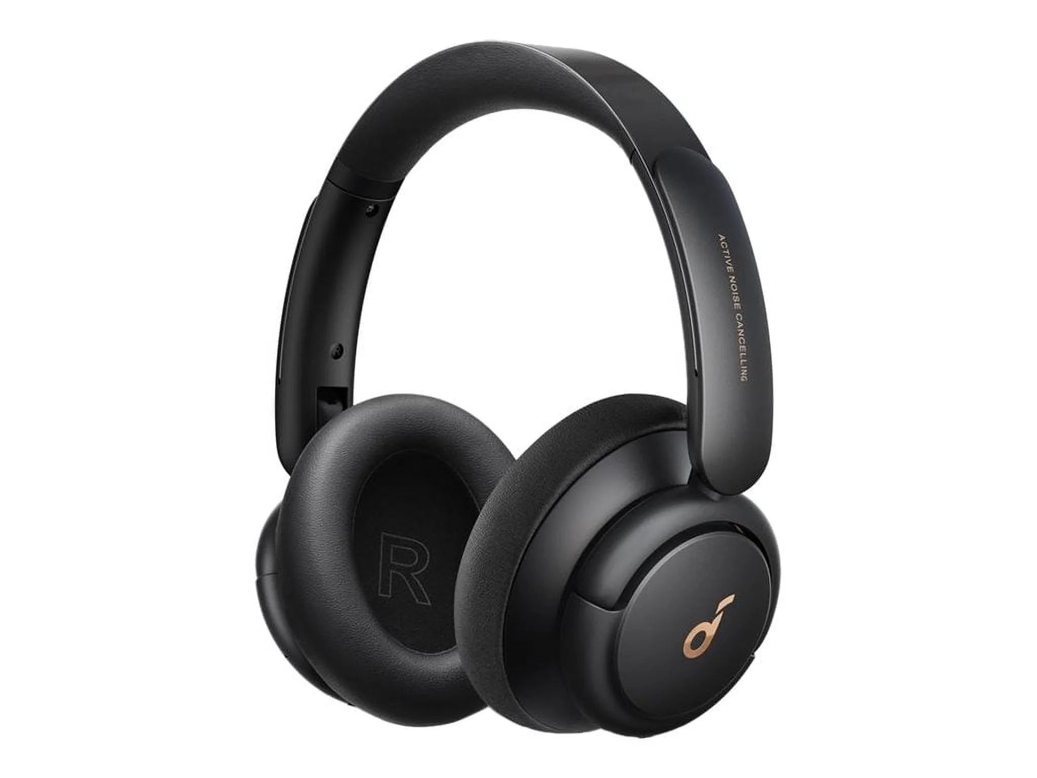Experience Unmatched Sound Quality with Life Q30 Over-Ear Headphones - Advanced Multi-Mode Noise Cancelling in Sleek Black