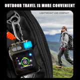 Wireless Portable Bluetooth Speaker with Metal Design, LED Display, and RGB Subwoofer Support