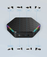 2025 Upgraded T95Z plus Smart Android 12.0 TV Box Quad Core 6K HD Stream Player