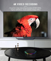 2025 Upgraded T95Z plus Smart Android 12.0 TV Box Quad Core 6K HD Stream Player