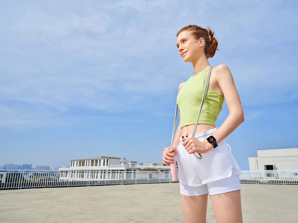 Amazfit GTS 2 Mini Smart Watch for Men - Stylish Fitness Tracker with Built-In Alexa, 14-Day Battery Life, GPS, Heart Rate & Blood Oxygen Monitor, 70+ Sports Modes, and 5 ATM Water Resistance - Black