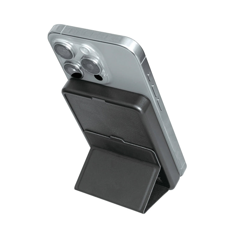 Power Up Anywhere: Xyst 5000mAh MagSafe Magnetic Wireless Power Bank with Foldable Stand