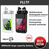 Experience the Ultimate in Versatility: FLLTF A98 BOX Bluetooth Wireless Earphones with Touch Screen Charging Case