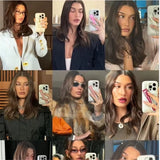 Silicone Soft Cover Case with Lip Gloss Holder for iPhone 11 to 16 Pro, Plus, Mini, Max, XS, XR, 6, 7, 8, and SE