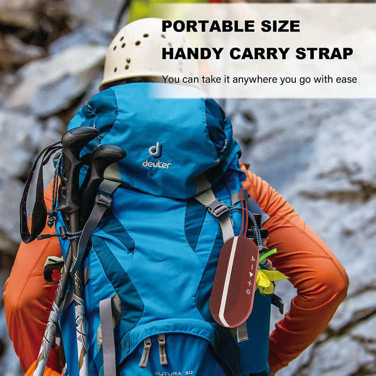 Experience Ultimate Sound with INSMY C30 Portable Bluetooth Speaker - IPX7 Waterproof, 20W Rich Bass, and 24-Hour Playtime for All Your Adventures!
