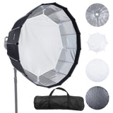 Transform Your Photography with the VEVOR 33" Parabolic Softbox - Quick Release, Easy Fold, and Portable Design