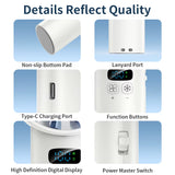 Large Capacity Handheld Fan 5200 Mah High Speed Refrigeration Handheld Fan 100 Speed Outdoor Mini Fan USB Charging Portable Fan