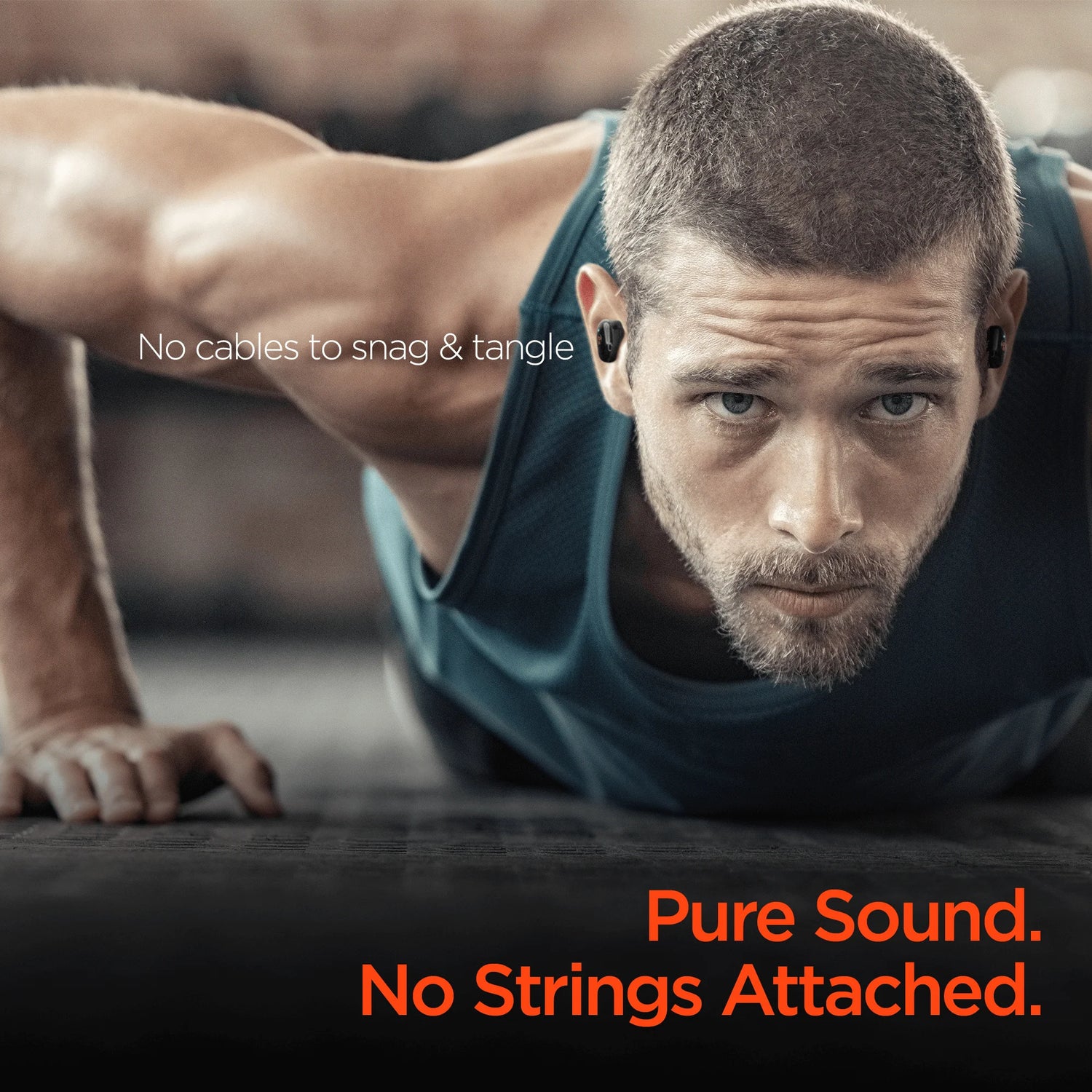 Experience Freedom with Hypergear Active True Wireless Earbuds - USB-C Connectivity for Ultimate Convenience