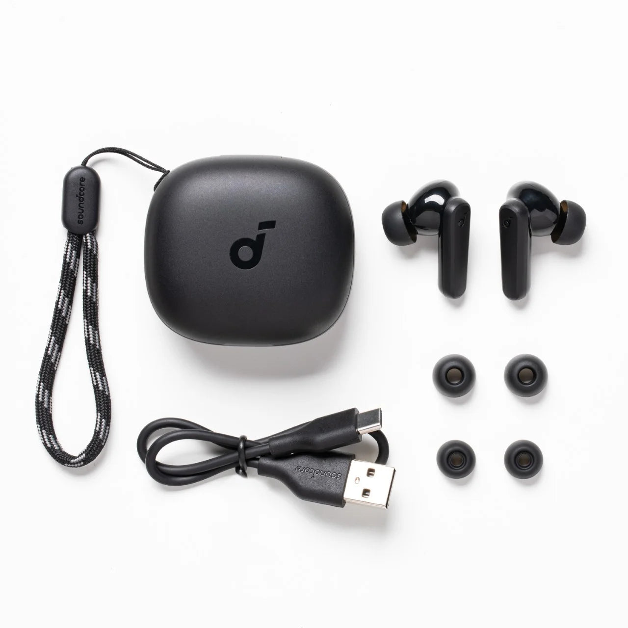 Unleash Your Sound: P25I Bluetooth True Wireless Earbuds with Big Bass, 30-Hour Playtime, and IPX5 Water Resistance in Sleek Black