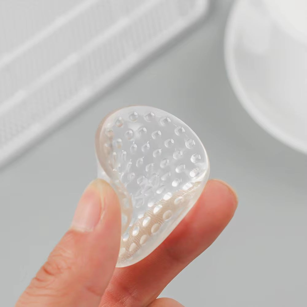 Self-Adhesive Silicone Door Stopper Bumpers - Mute Anti-Shock Wall Protector Pads for Home Improvement