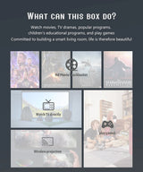 2025 Upgraded T95Z plus Smart Android 12.0 TV Box Quad Core 6K HD Stream Player