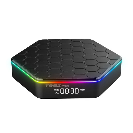 2025 Upgraded T95Z plus Smart Android 12.0 TV Box Quad Core 6K HD Stream Player