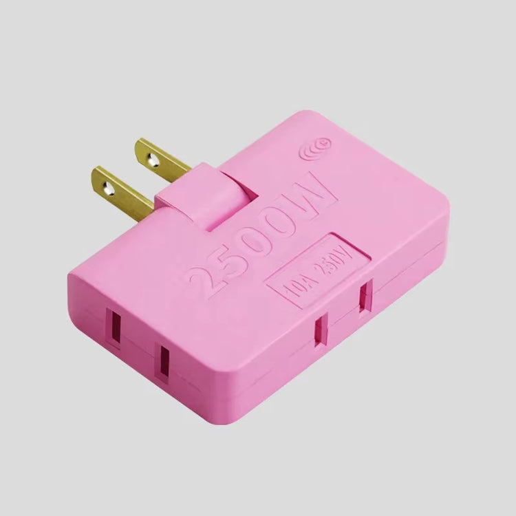 Transform Your Power Access with the 3-Port 180 Degree Rotatable US Plug Socket Converter - Perfect for Travel and Home Use!