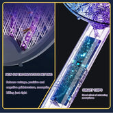 Introducing the Ultimate 4-in-1 Electric Mosquito Killer: Foldable Handheld Bug Zapper with USB Rechargeable Fly Swatter and UV Light Trap!