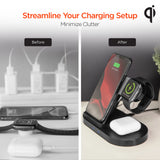 Ultimate Hypergear 3-In-1 Wireless Charging Dock: Charge All Your Devices Effortlessly!
