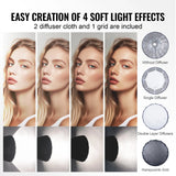 Transform Your Photography with the VEVOR 33" Parabolic Softbox - Quick Release, Easy Fold, and Portable Design