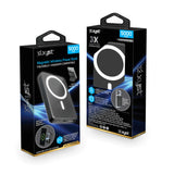 Power Up Anywhere: Xyst 5000mAh MagSafe Magnetic Wireless Power Bank with Foldable Stand