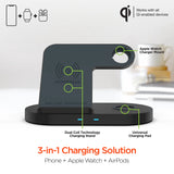 Ultimate Hypergear 3-In-1 Wireless Charging Dock: Charge All Your Devices Effortlessly!
