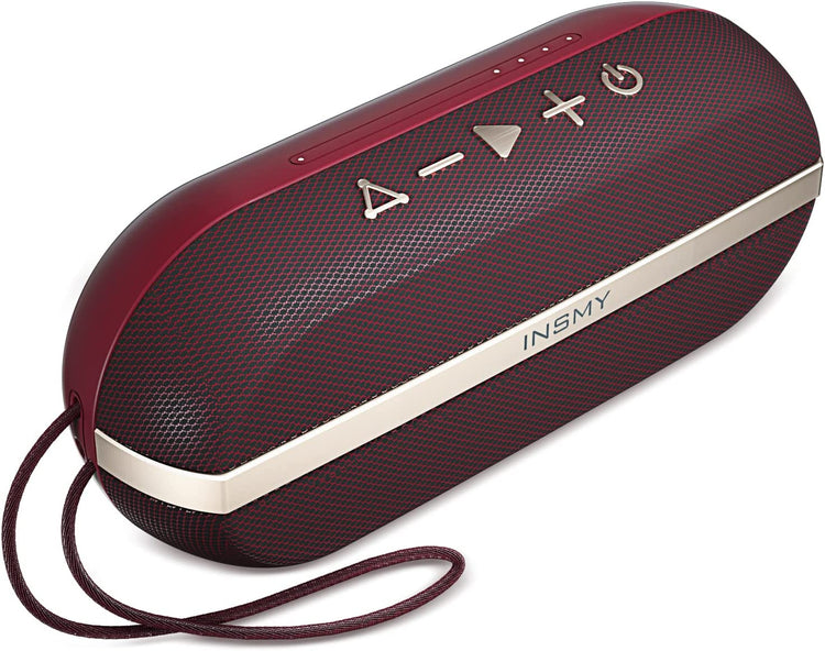 Experience Ultimate Sound with INSMY C30 Portable Bluetooth Speaker - IPX7 Waterproof, 20W Rich Bass, and 24-Hour Playtime for All Your Adventures!