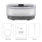 Air Humidifier Essential Oils Humidifiers Home Aroma Humidifier Flame Automatic Fragrance Diffuser with LED Light