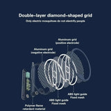 Introducing the Ultimate 4-in-1 Electric Mosquito Killer: Foldable Handheld Bug Zapper with USB Rechargeable Fly Swatter and UV Light Trap!